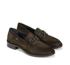 Mujer Fluchos HARVARD D9117 Mocasín Verde