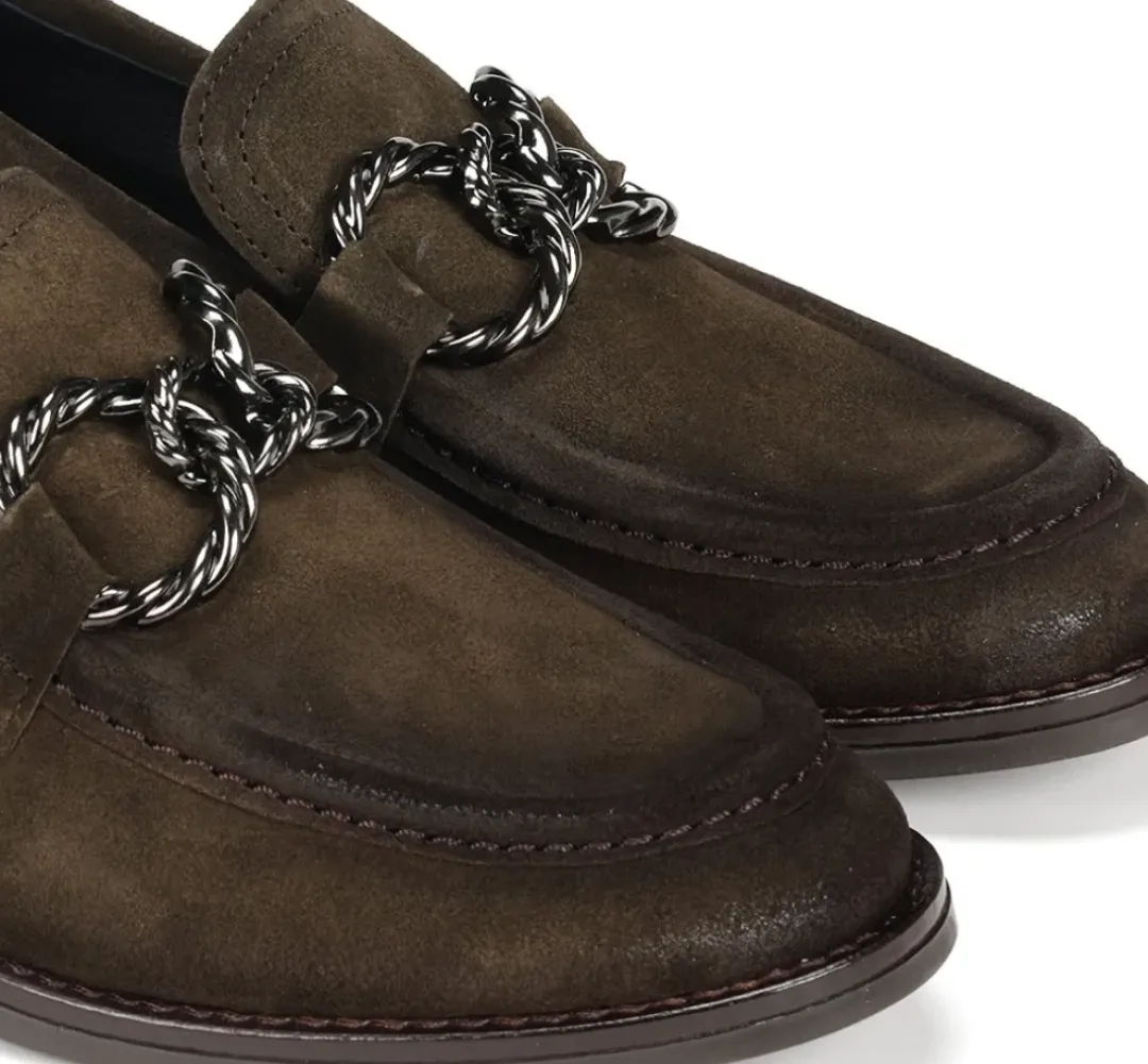 Mujer Fluchos HARVARD D9117 Mocasín Verde