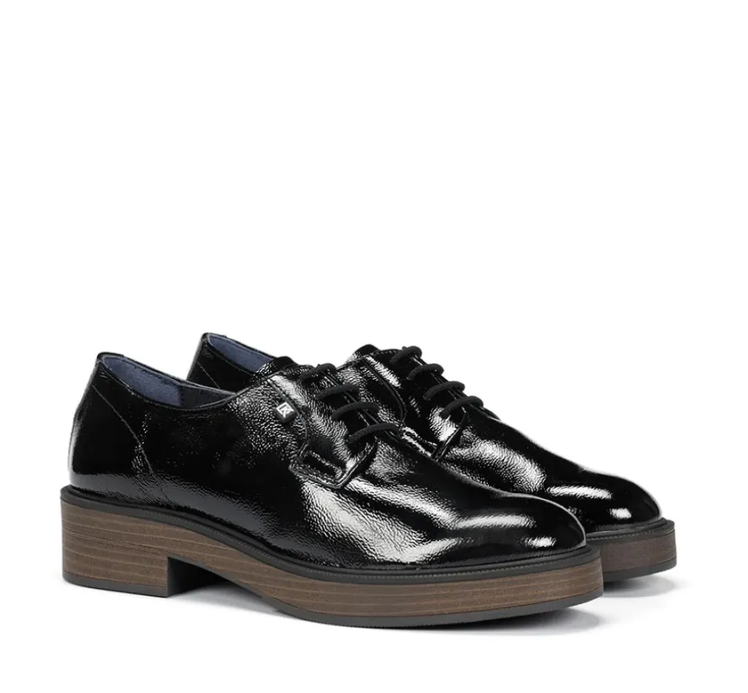 Mujer Fluchos IDALY D9387 Mocasín Negro