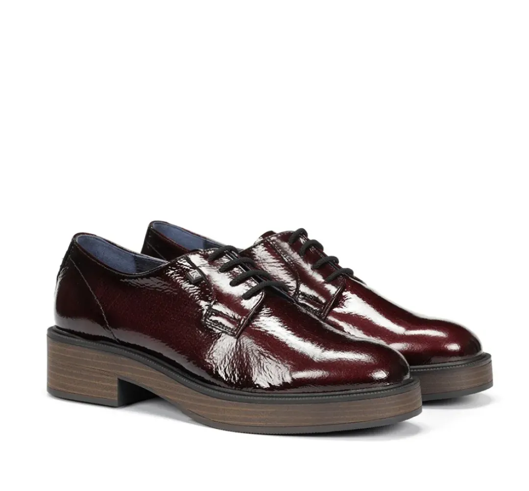 Mujer Fluchos IDALY D9387 Zapato Burdeos
