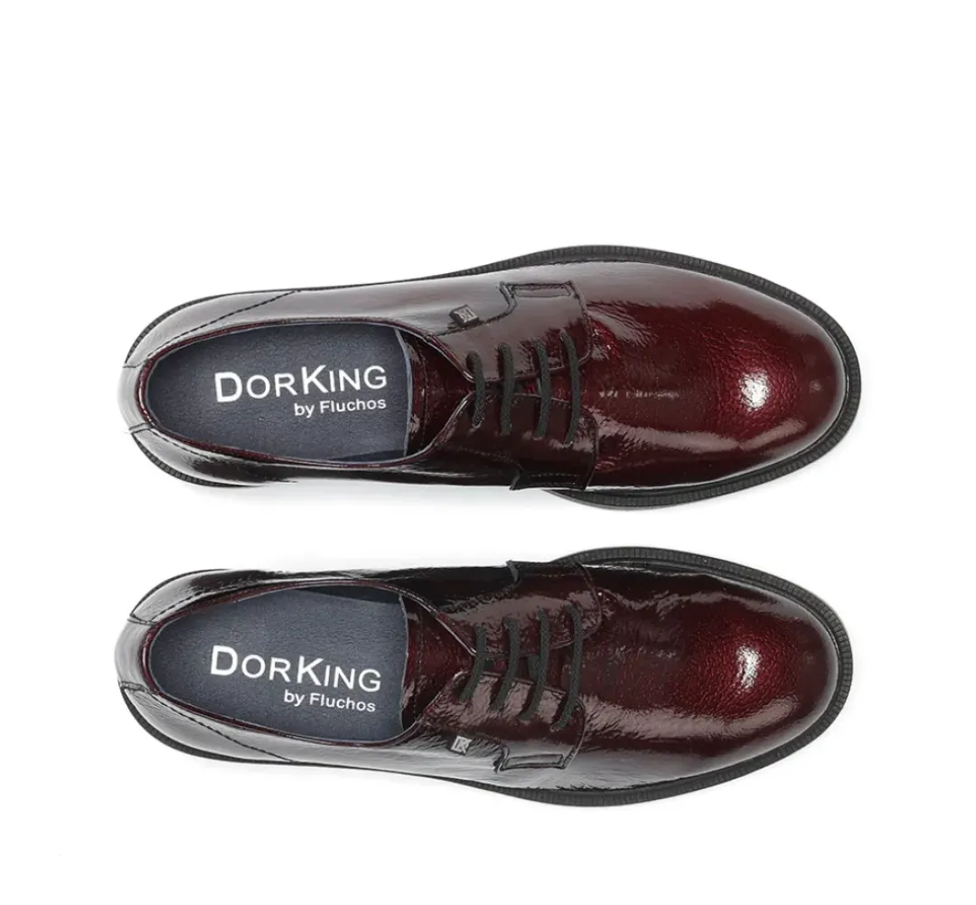Mujer Fluchos IDALY D9387 Zapato Burdeos