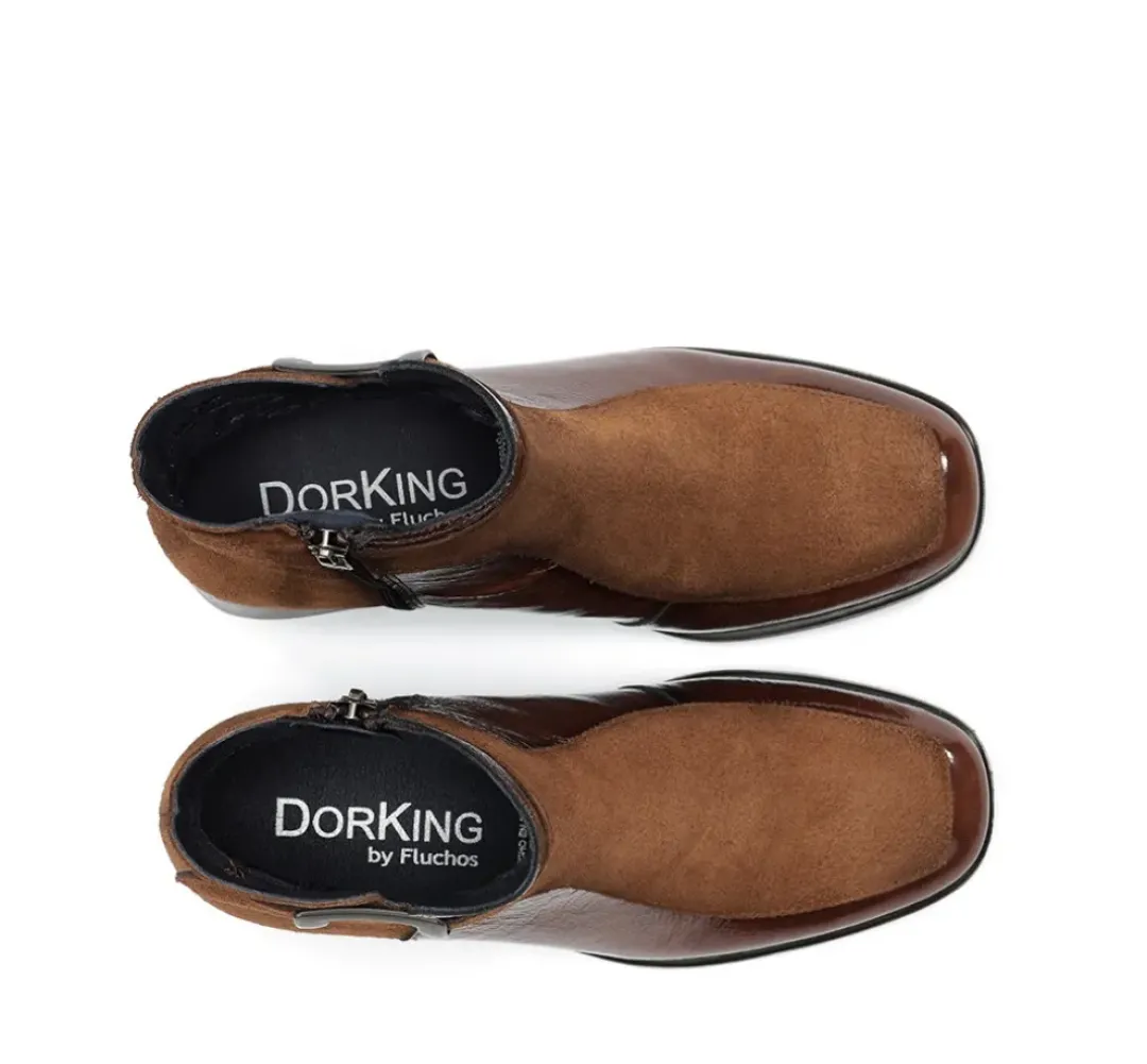 Mujer Fluchos IKIA D9199 Botín Marrón