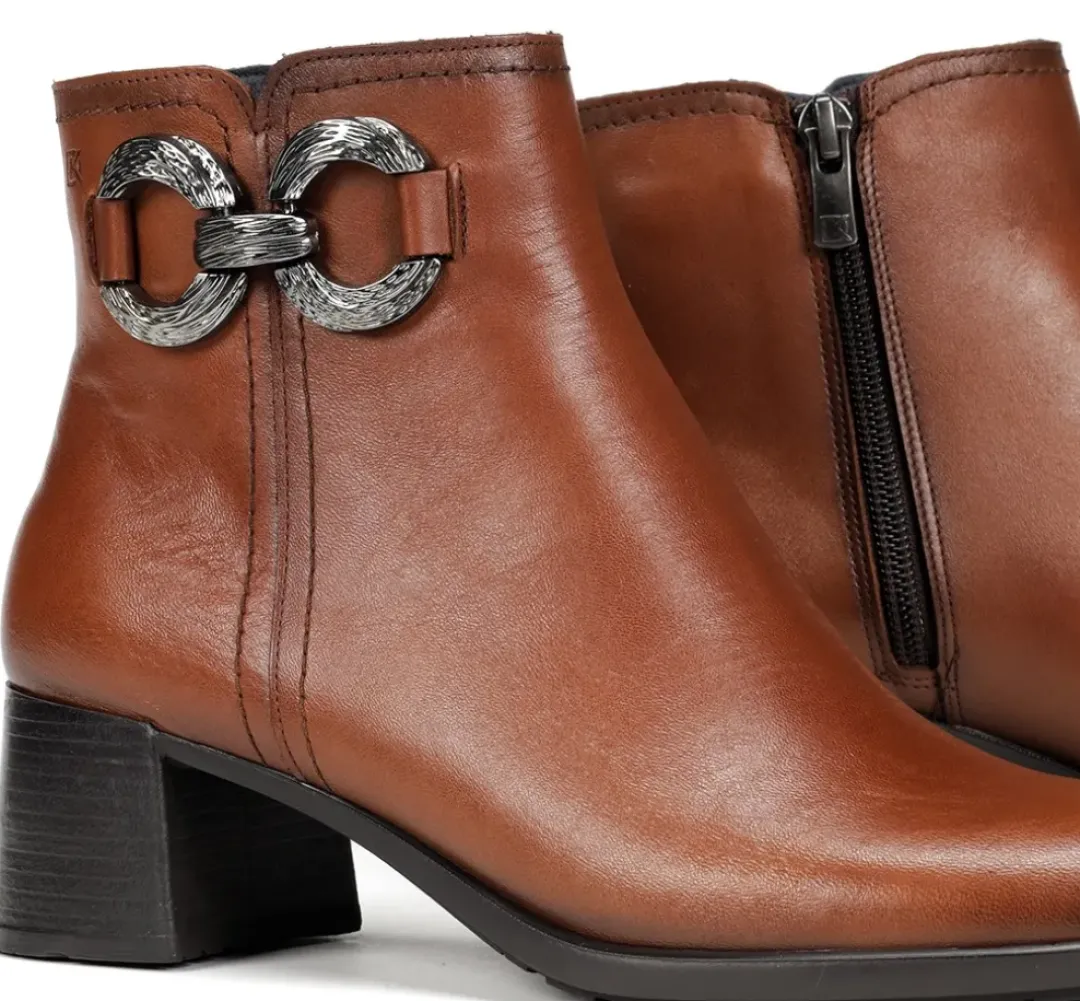 Mujer Fluchos IKIA D9200 Botín Marrón