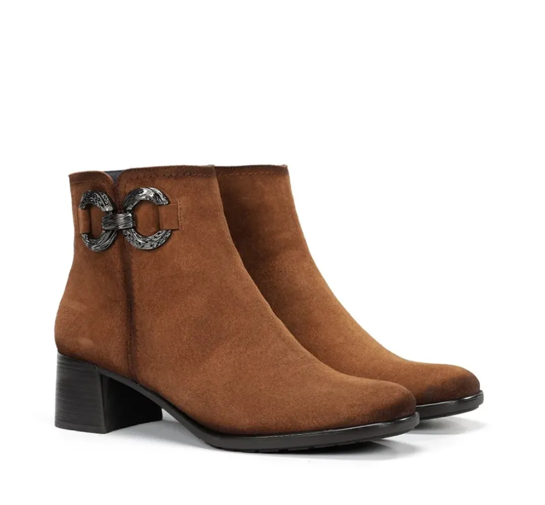 Mujer Fluchos IKIA D9200 Botín Marrón