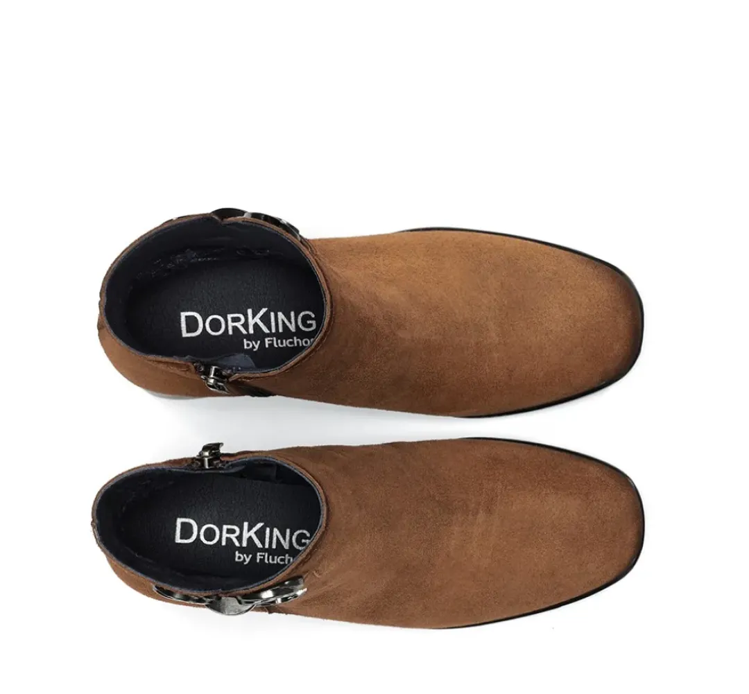 Mujer Fluchos IKIA D9200 Botín Marrón