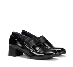 Mujer Fluchos IKIA D9205 Mocasín Negro