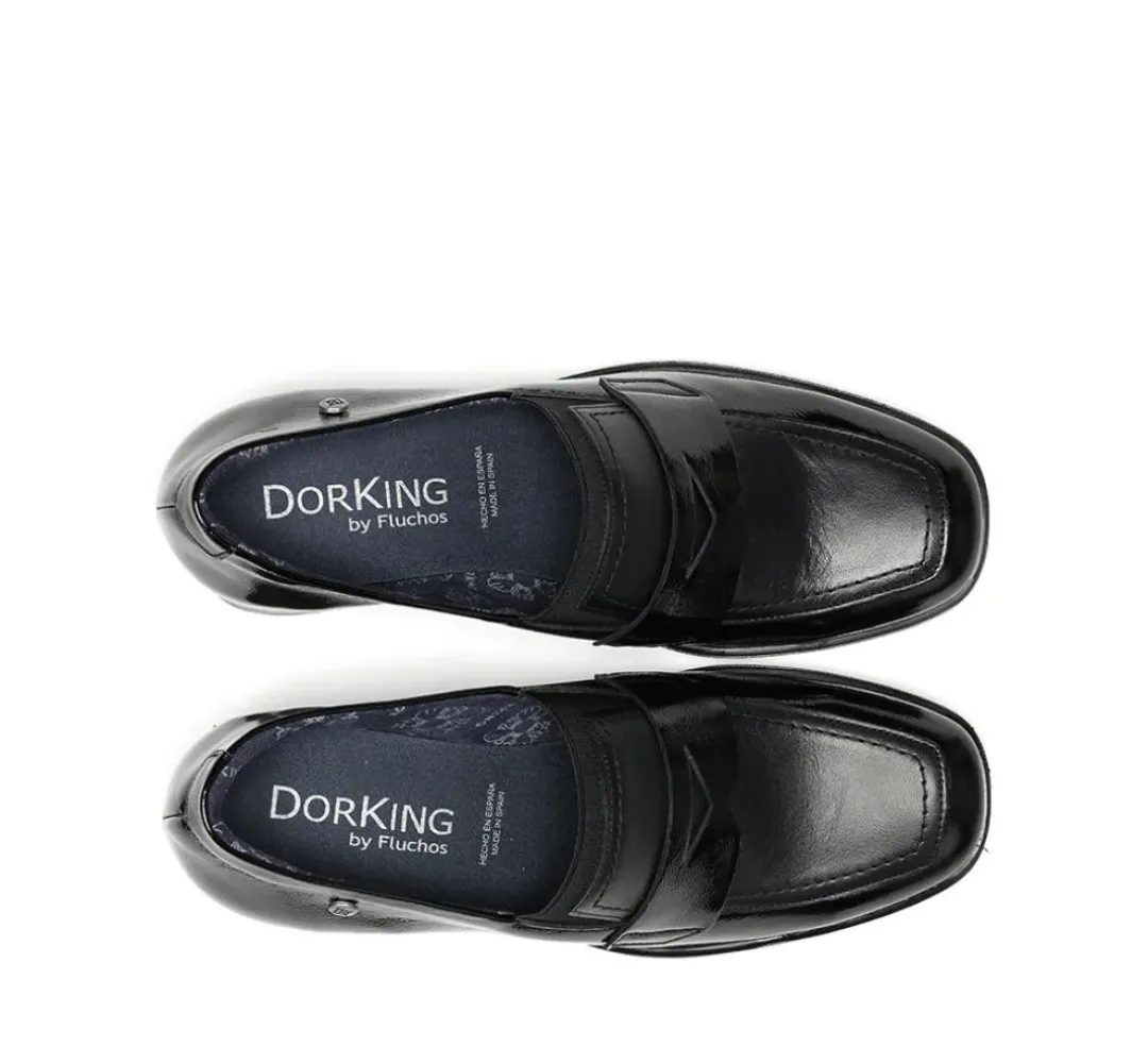 Mujer Fluchos IKIA D9205 Mocasín Negro