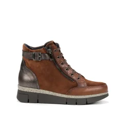 Mujer Fluchos INDIA D9329 Botín Marrón
