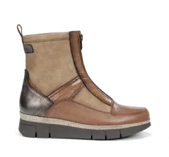 Mujer Fluchos INDIA D9331 Botín Marrón