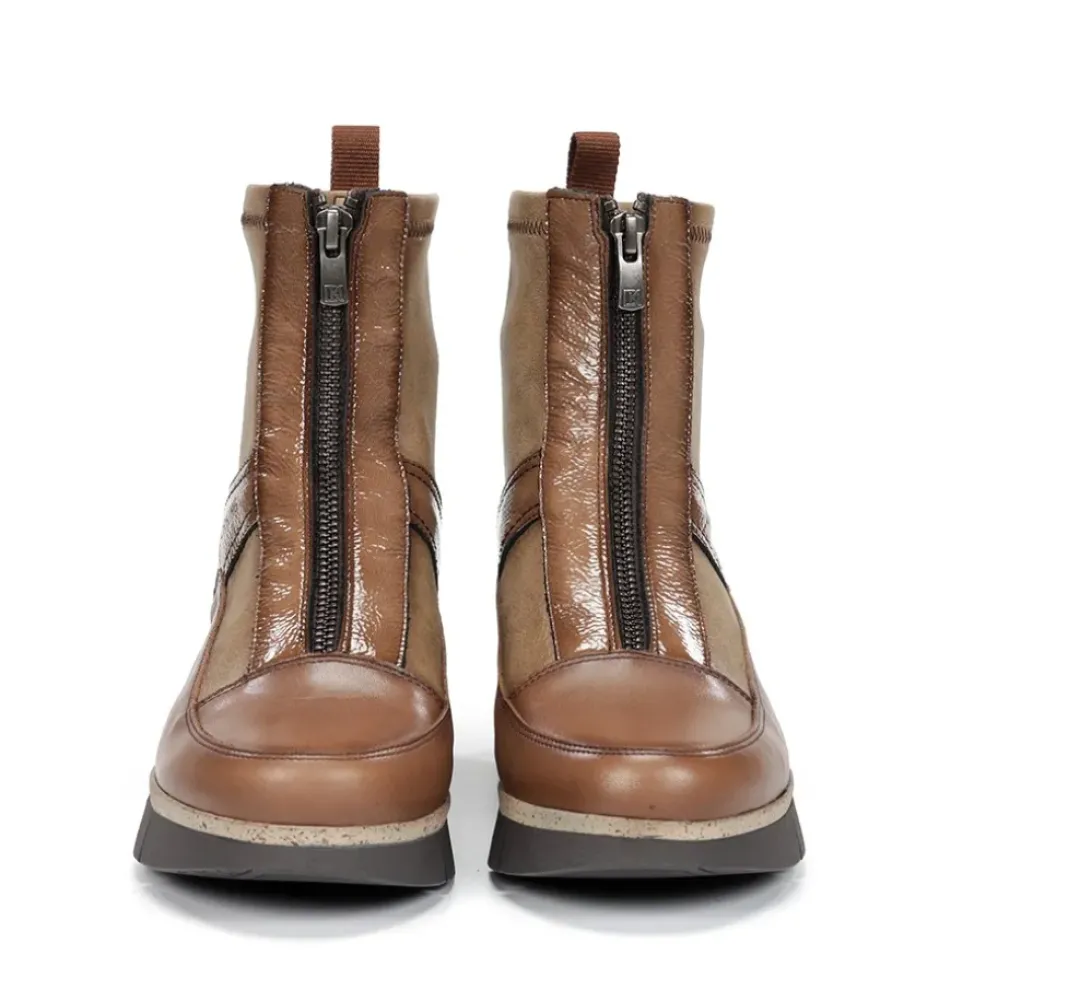 Mujer Fluchos INDIA D9331 Botín Marrón