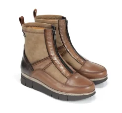 Mujer Fluchos INDIA D9331 Botín Marrón