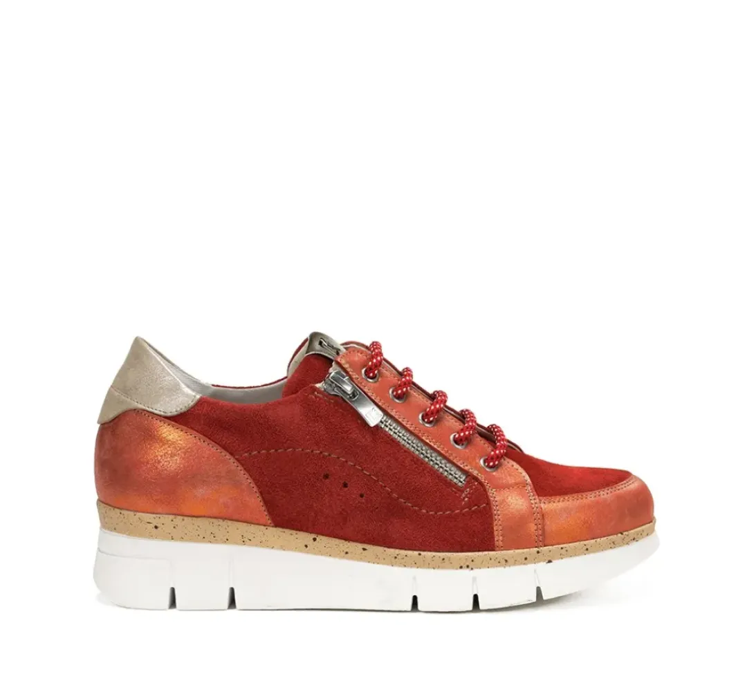 Mujer Fluchos INDIA D9300 Deportivo Rojo