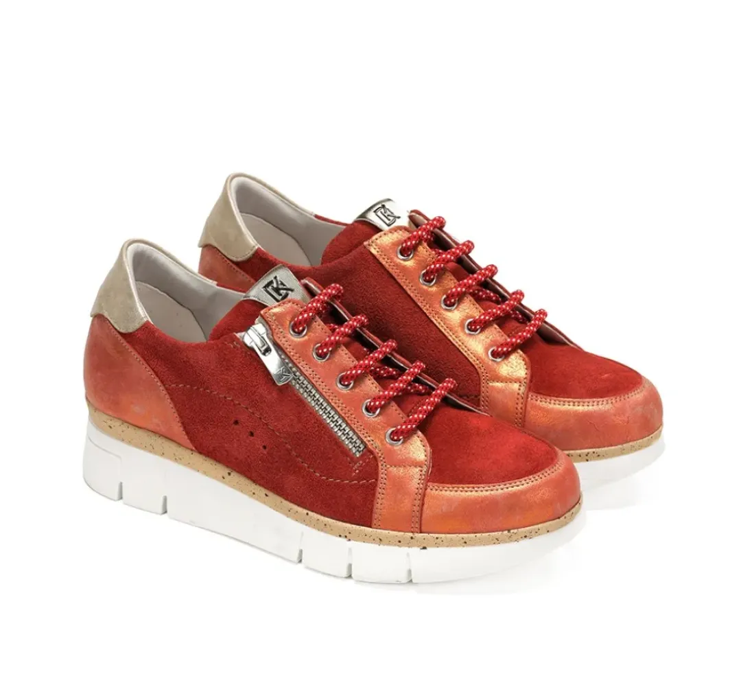 Mujer Fluchos INDIA D9300 Deportivo Rojo