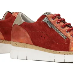 Mujer Fluchos INDIA D9300 Deportivo Rojo