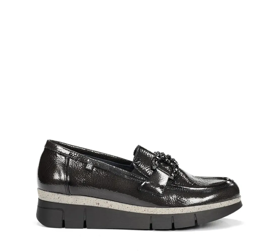 Mujer Fluchos INDIA D9325 Mocasín Gris
