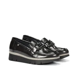 Mujer Fluchos INDIA D9325 Mocasín Gris