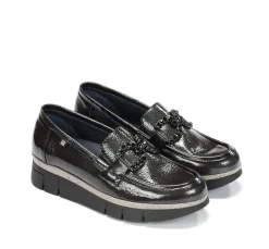 Mujer Fluchos INDIA D9325 Mocasín Gris
