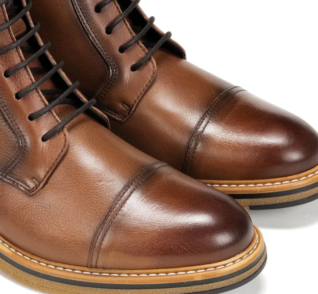 Hombre Fluchos KASPER F1822 Bota Marrón