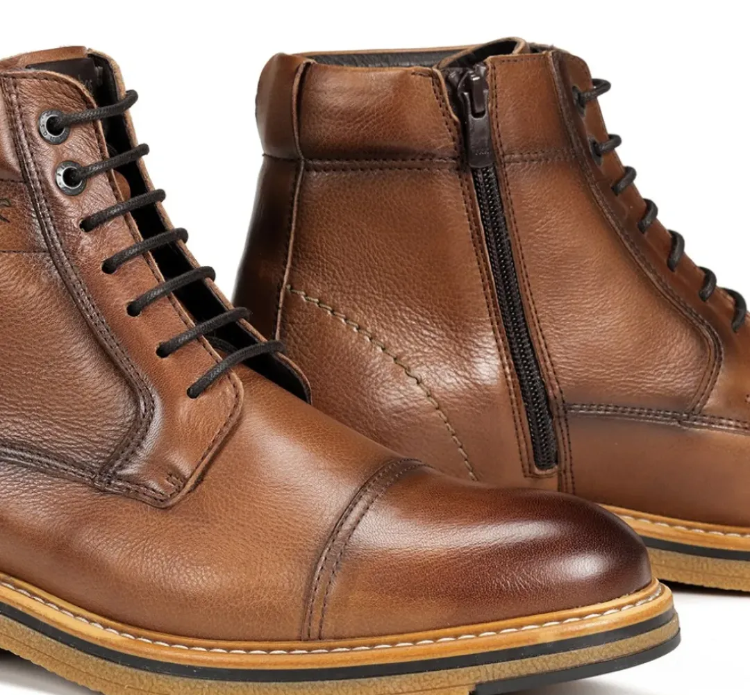 Hombre Fluchos KASPER F1822 Bota Marrón
