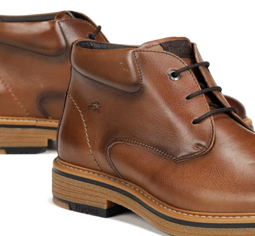 Hombre Fluchos KASPER F1816 Botín Marrón