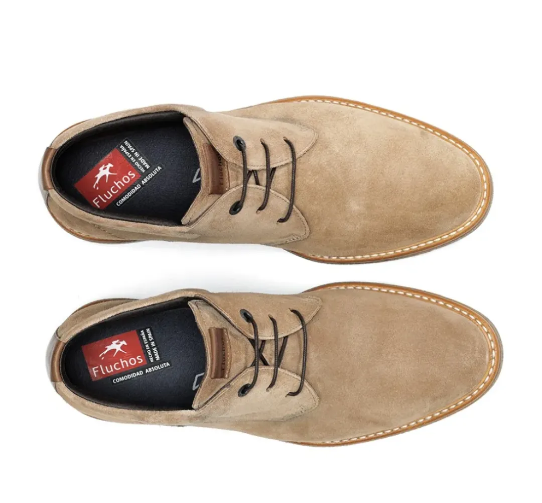 Hombre Fluchos KASPER F1816 Botín Taupe