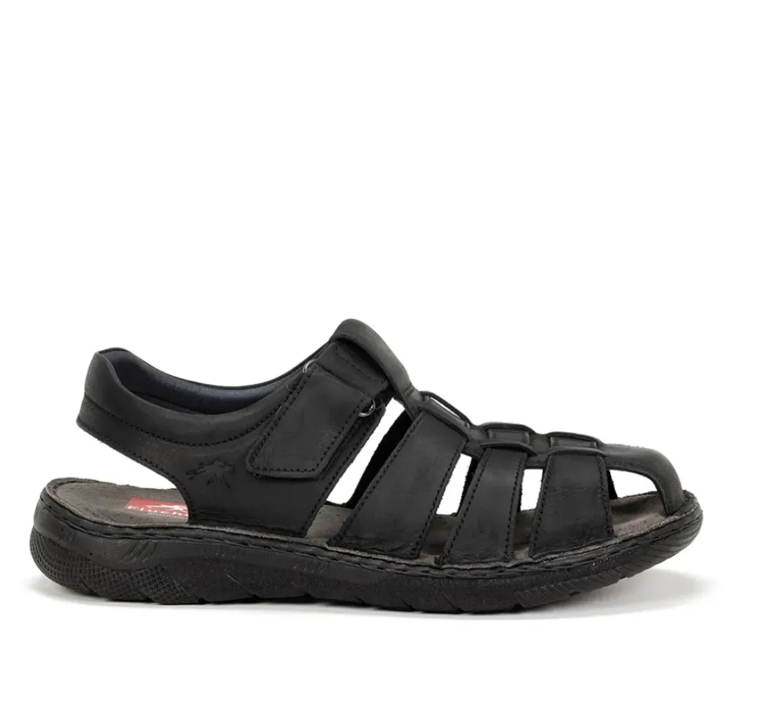 Hombre Fluchos KEOPS F1754 Sandalia Negra