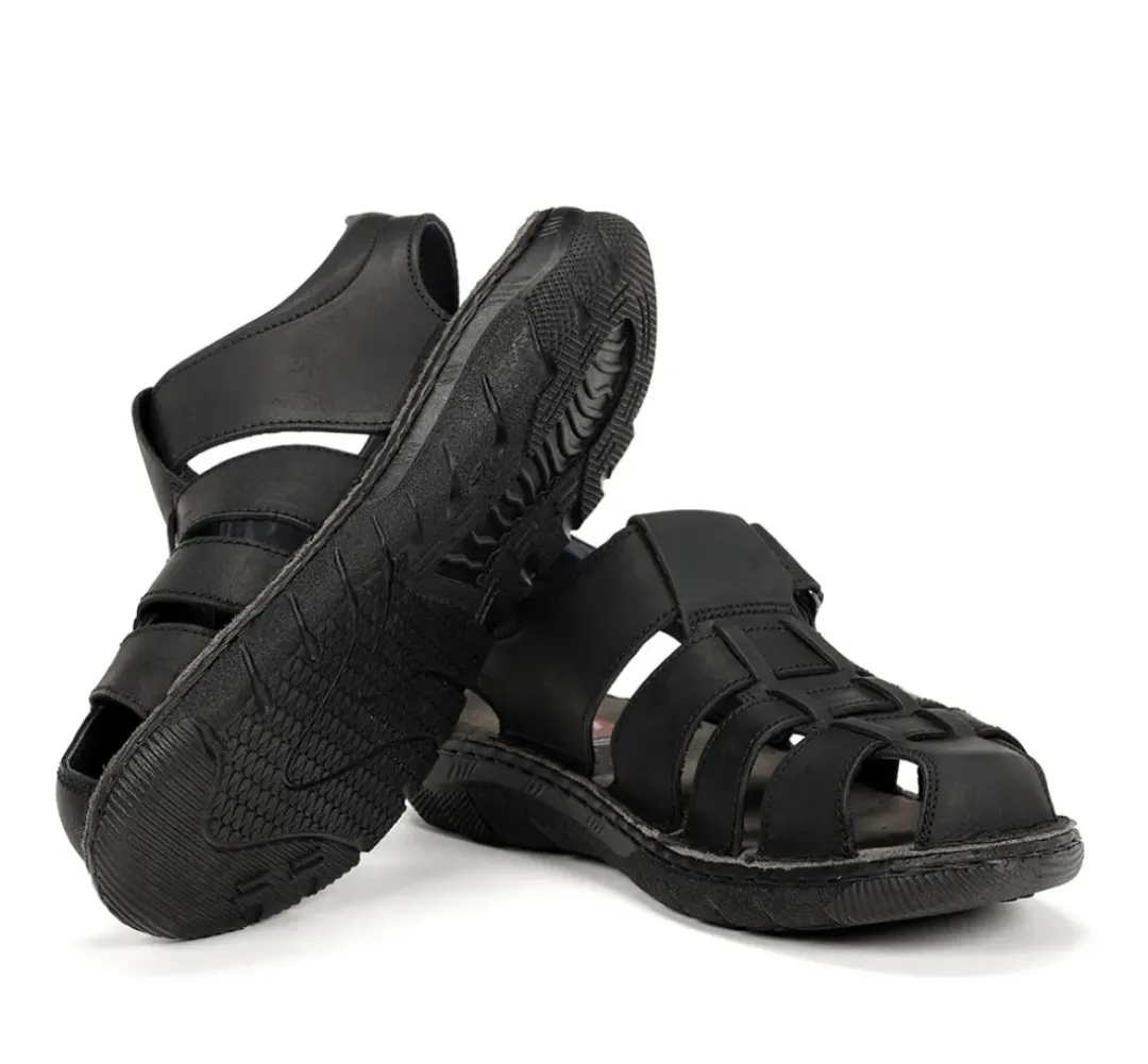 Hombre Fluchos KEOPS F1754 Sandalia Negra