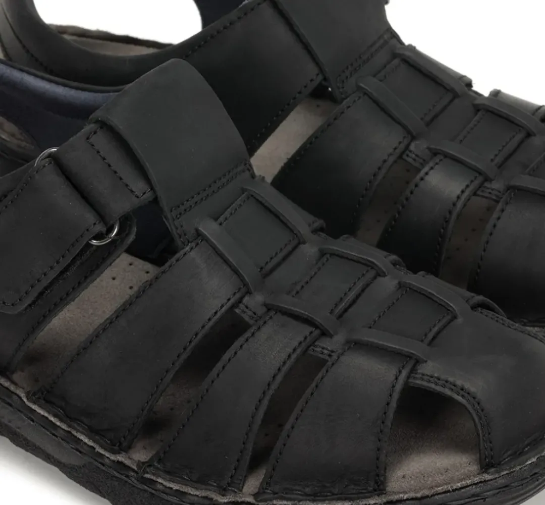 Hombre Fluchos KEOPS F1754 Sandalia Negra