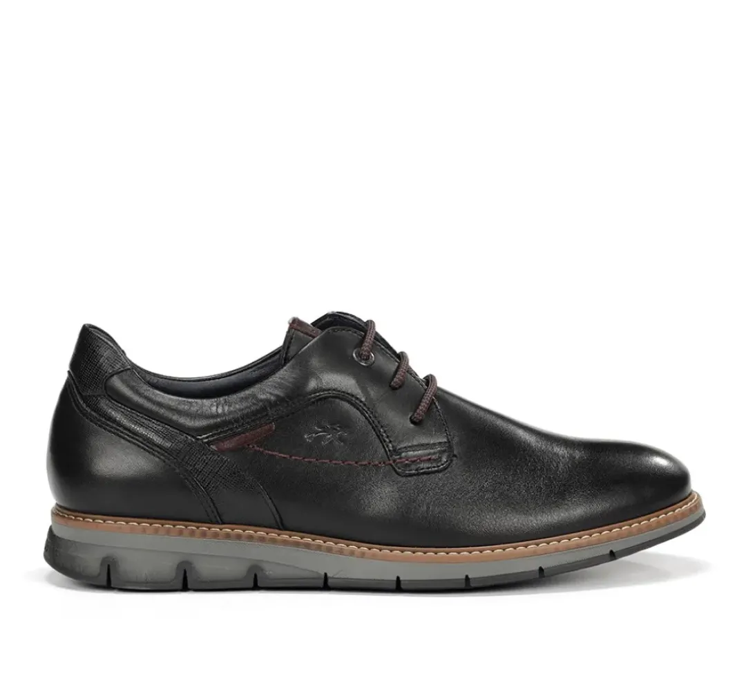 Hombre Fluchos KIRO F0974 Zapato Negro