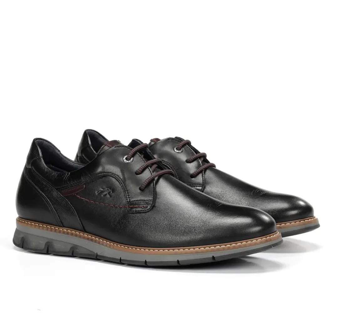 Hombre Fluchos KIRO F0974 Zapato Negro