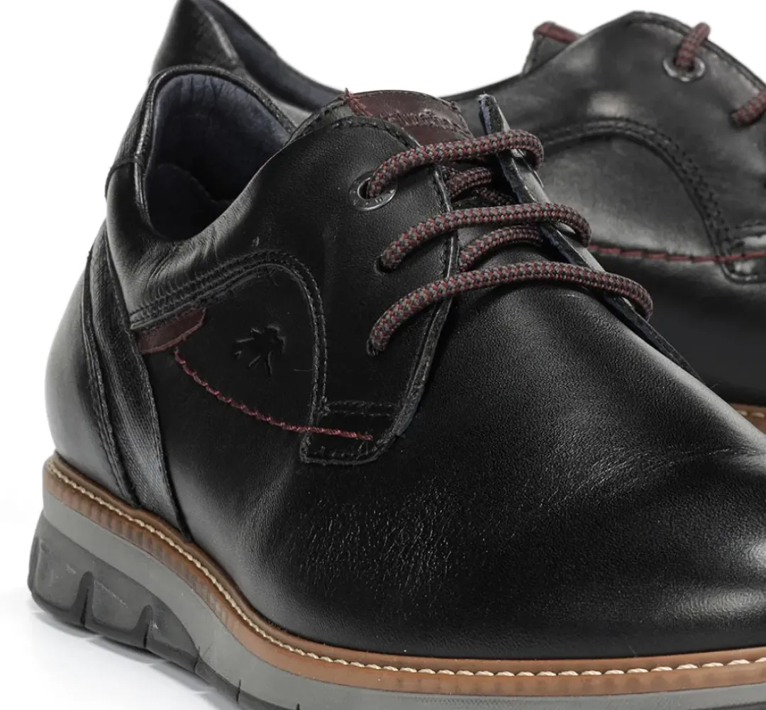 Hombre Fluchos KIRO F0974 Zapato Negro