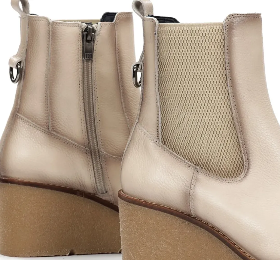 Mujer Fluchos LALIE D9191 Botín Taupe