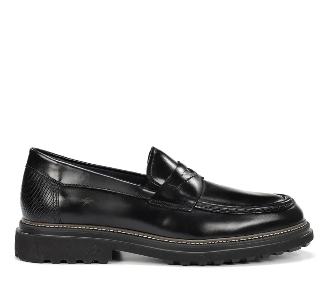 Hombre Fluchos LINCON F2058 Mocasín Negro