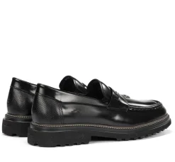 Hombre Fluchos LINCON F2058 Mocasín Negro