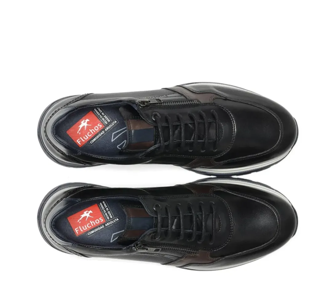 Hombre Fluchos LOUIS F1600 Deportivo Negro