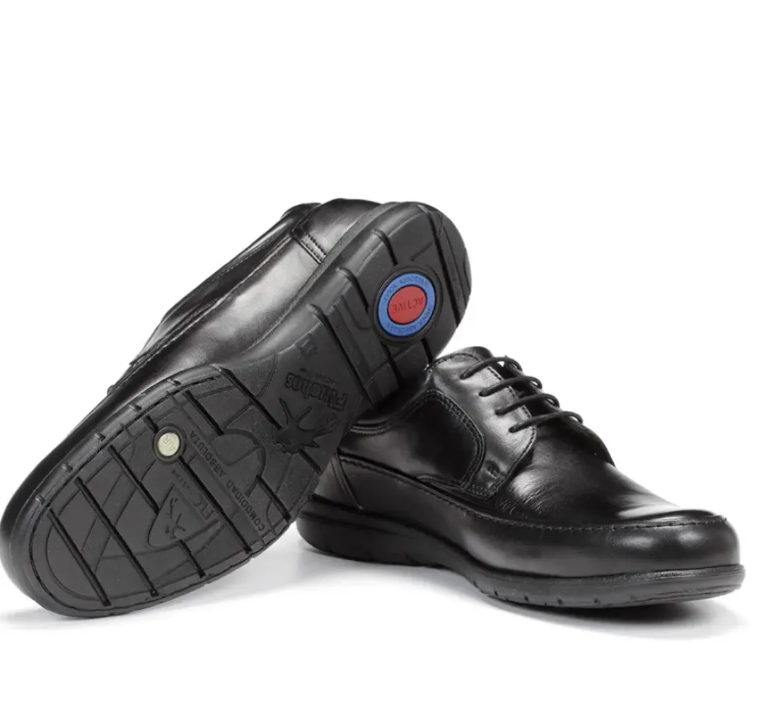 Hombre Fluchos LUCA 8498 Zapato Negro