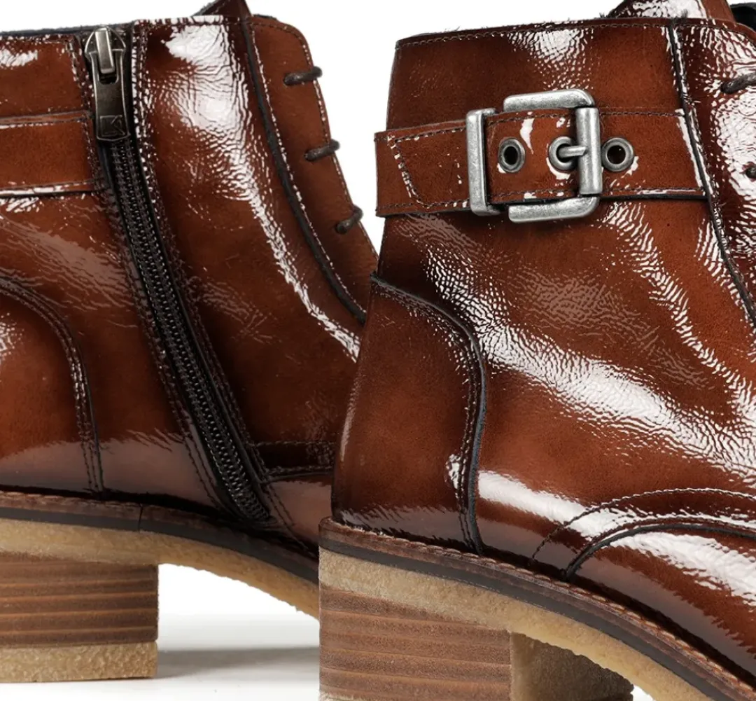 Mujer Fluchos LUCERO D8686 Botín Marrón
