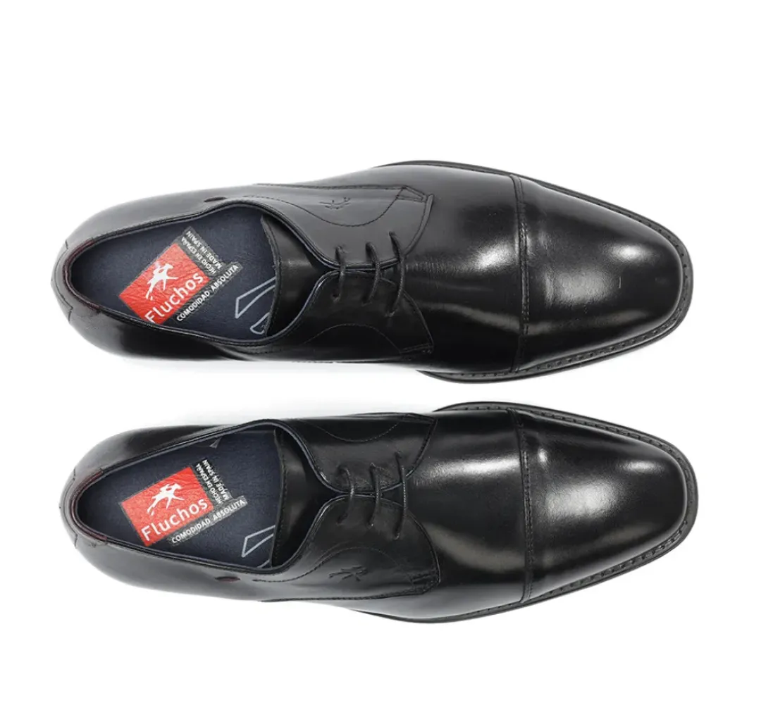 Hombre Fluchos LUKE F1055 Zapato Negro