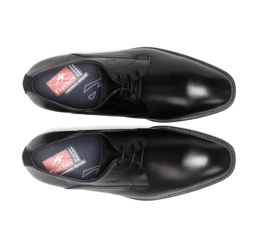 Hombre Fluchos LUKE F1056 Zapato Negro