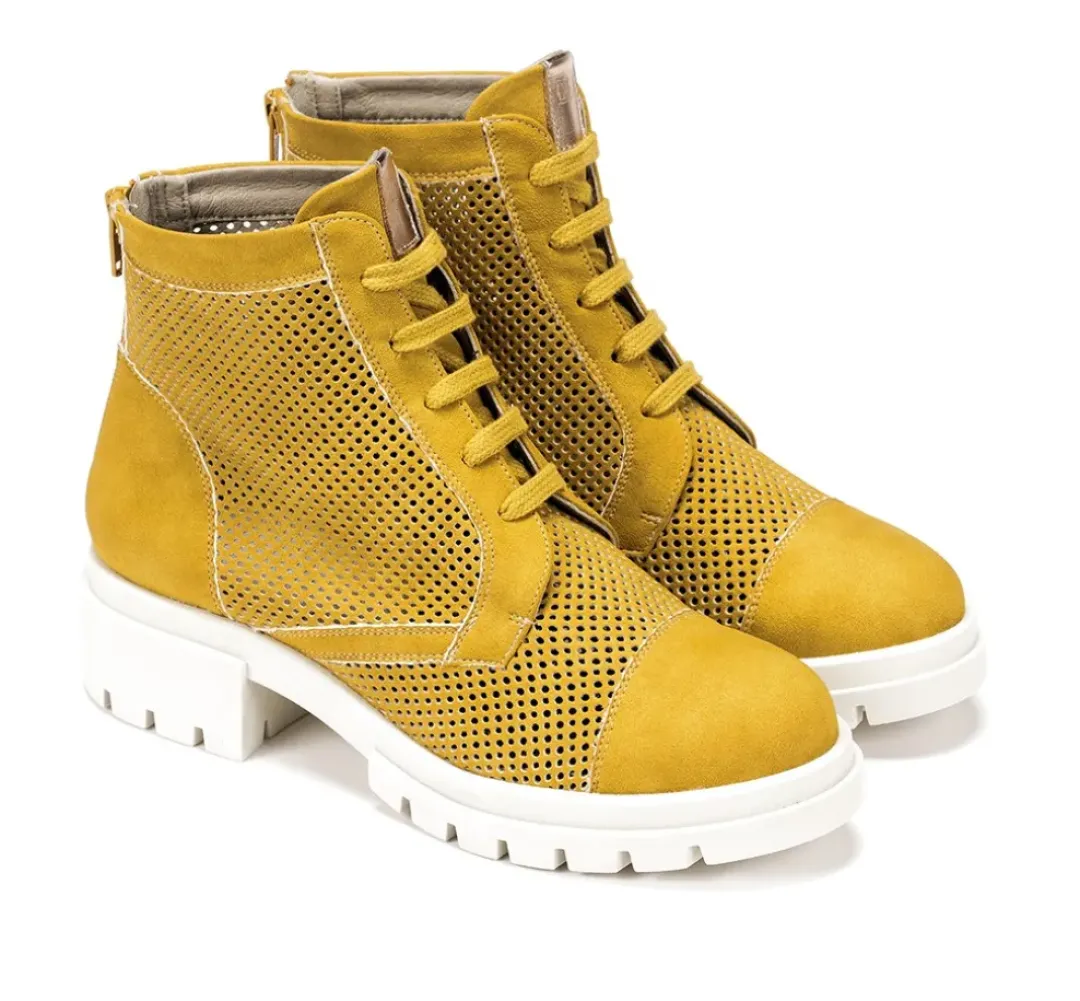 Mujer Fluchos NIDUS D8734 Botín Amarillo