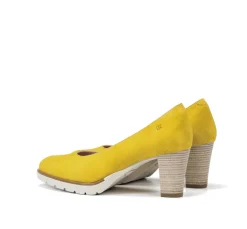 Mujer Fluchos OPIUM D8131 ZapatodeTacón Amarillo