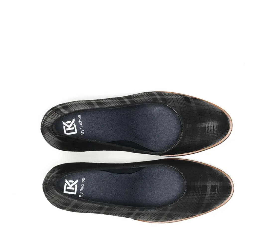 Mujer Fluchos OPIUM D7976 Zapato Negro