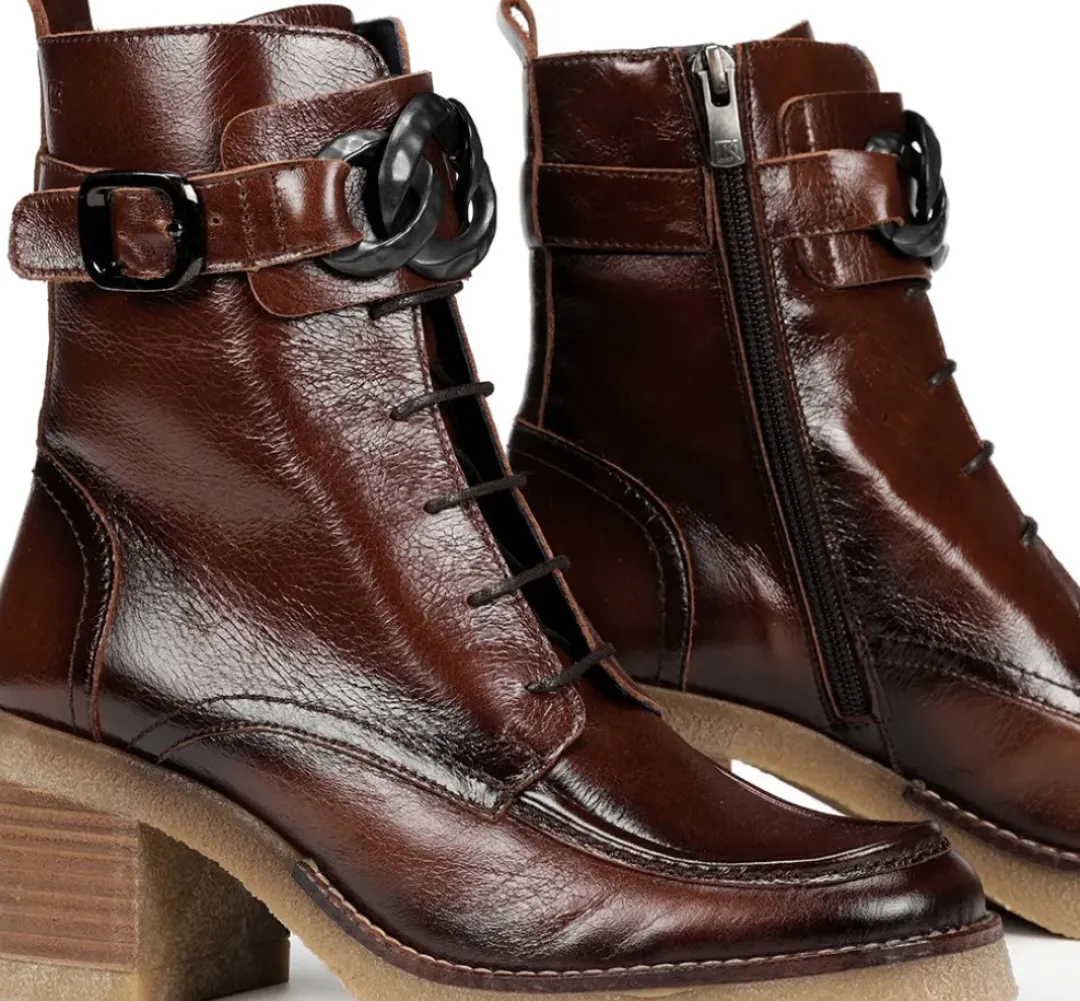 Mujer Fluchos OPRAH D9188 Botín Marrón