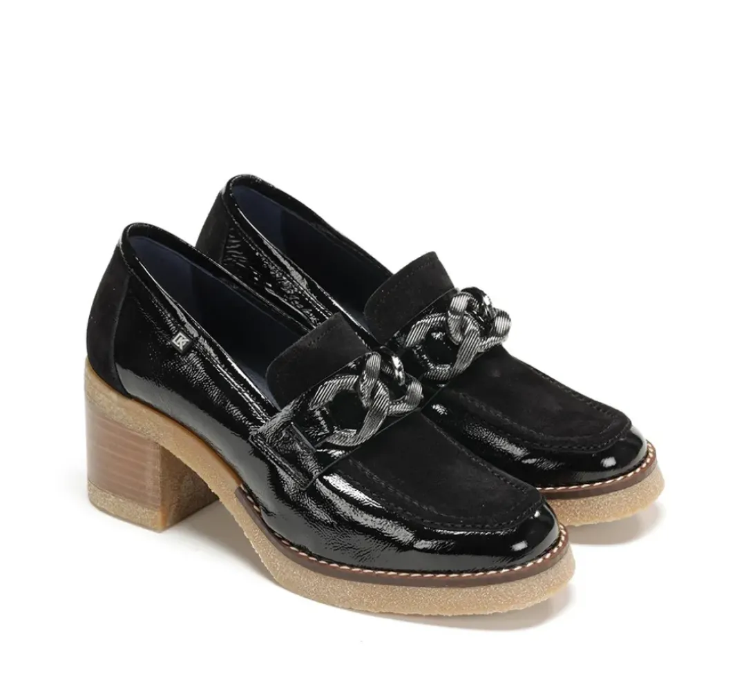 Mujer Fluchos OPRAH D9193 Mocasín Negro