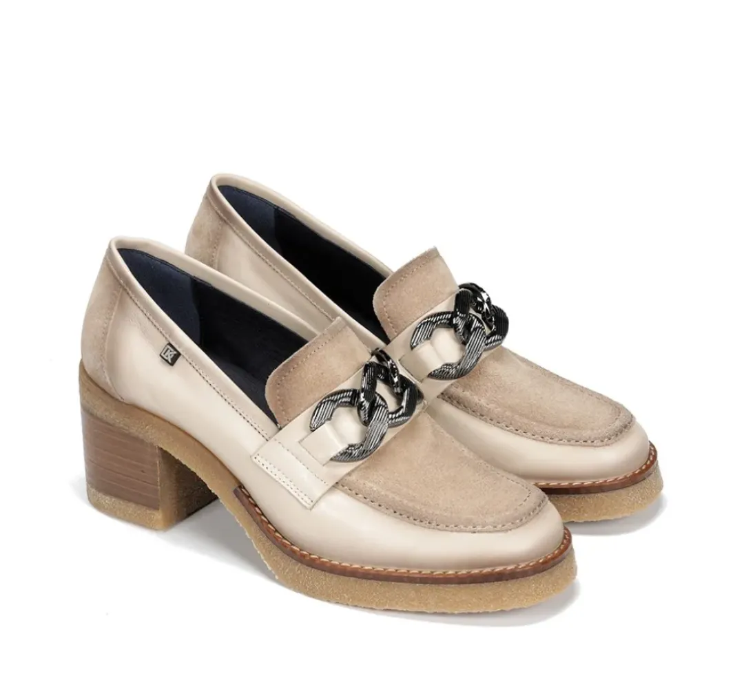 Mujer Fluchos OPRAH D9193 Mocasín Taupe
