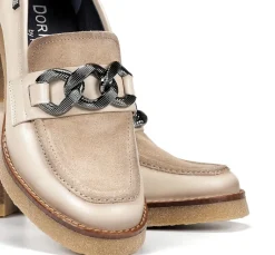 Mujer Fluchos OPRAH D9193 Mocasín Taupe