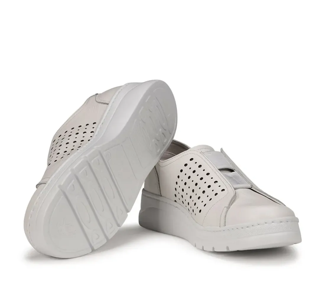 Mujer Fluchos POMPAS F1423 Deportivo Blanco