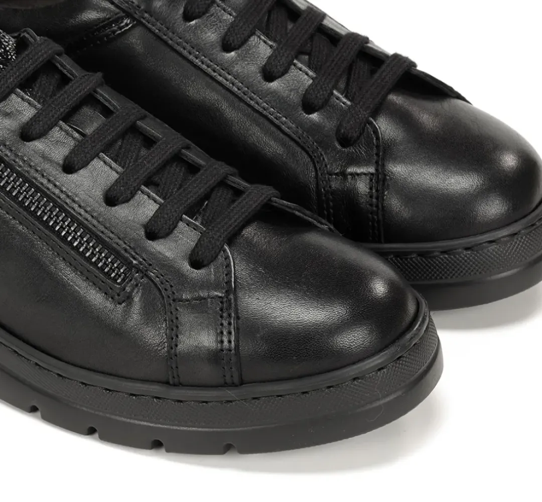 Mujer Fluchos POMPAS F1666 Deportivo Negro