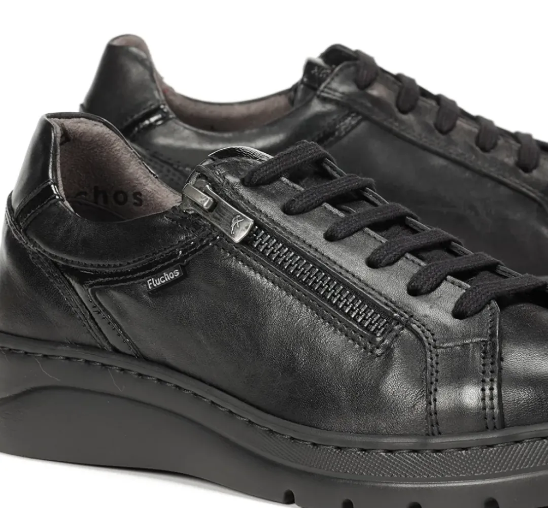 Mujer Fluchos POMPAS F1666 Deportivo Negro