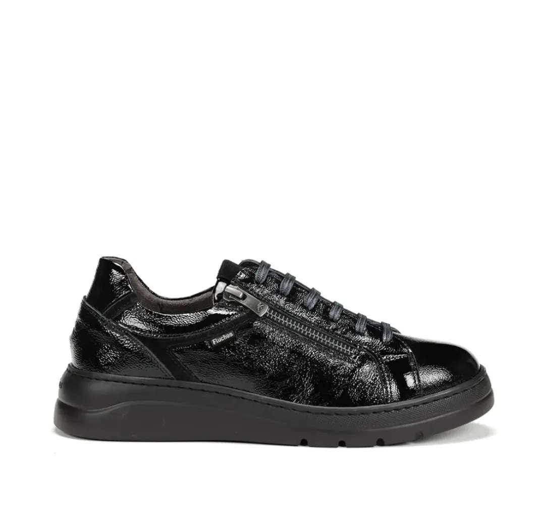 Mujer Fluchos POMPAS F1666 Deportivo Negro